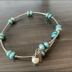 Vantel Pearls Breezy Wrap Bracelet